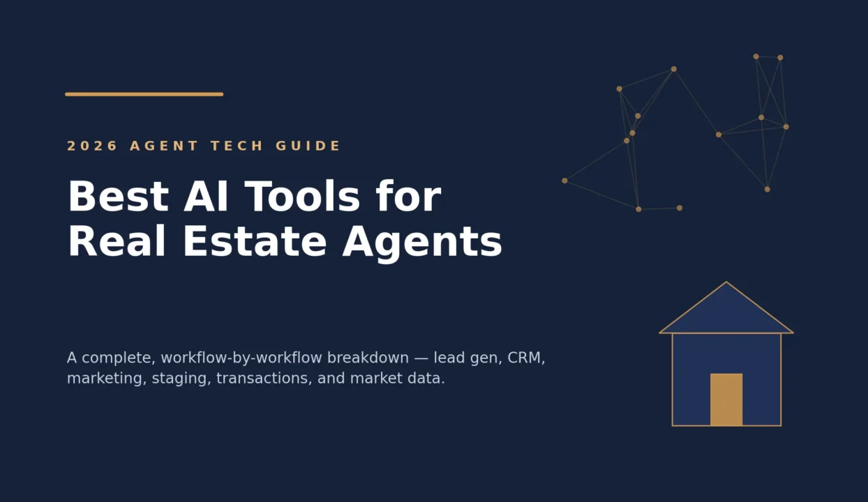 featured image of Best AI Tools for Real Estate Agents in 2026