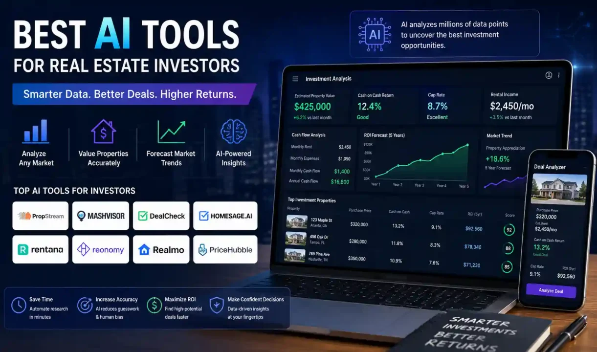 AI investment analysis tools for real estate investors