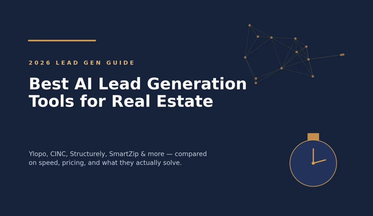 Best AI Tools for Real Estate Lead Generation in 2026