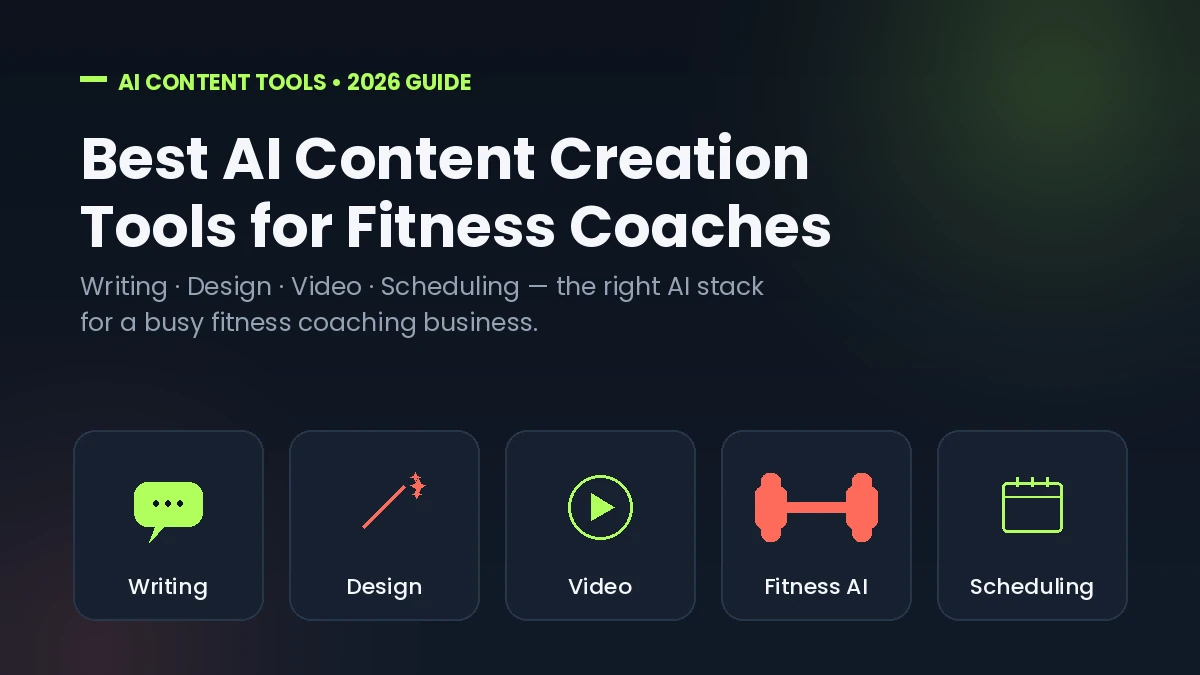 Best AI Content Creation Tools for Fitness Coaches in 2026