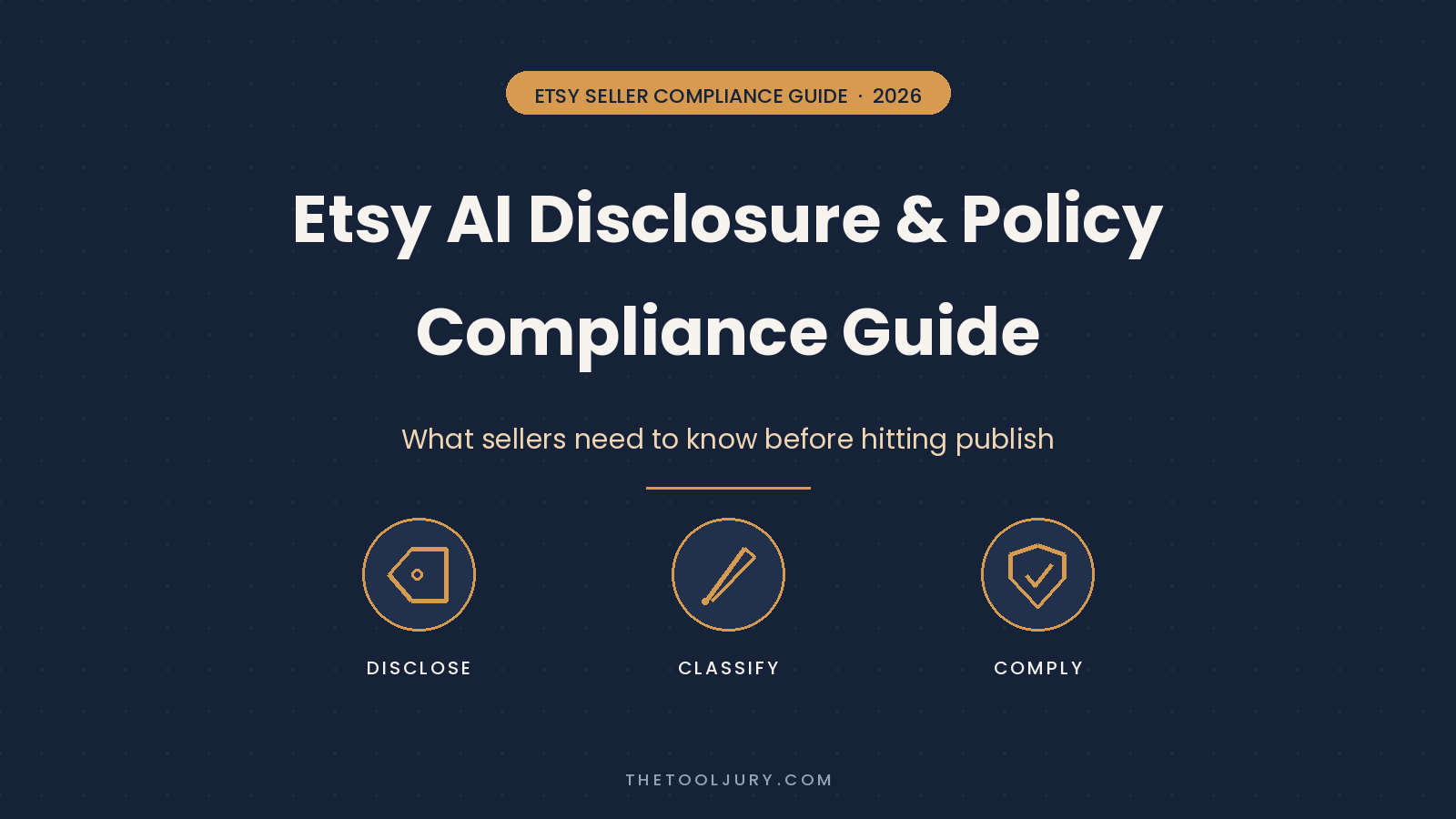 Etsy AI Disclosure & Policy Compliance Guide: What Sellers Need to Know in 2026